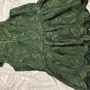 Green Guess blouse